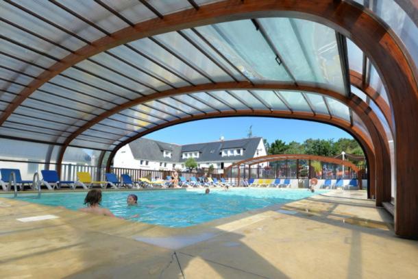 Carnac - Mobil Home - 5 Pers - 2 Ch - Camping Moulin De Kermaux 4* - Piscine Экстерьер фото